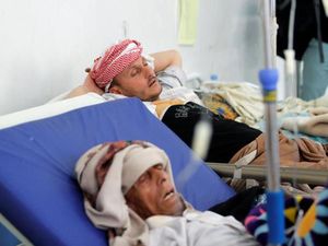 Potret Dampak Wabah Kolera di Yaman Potret Dampak Wabah Kolera di Yaman