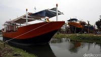 Melihat Produksi Kapal Nelayan Indramayu Rp 3 M