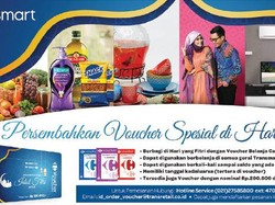 Transmart Carrefour Sediakan Voucher Spesial untuk Hari yang Fitri