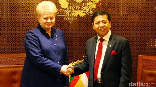 DPR Terima Kunjungan Presiden Lithuania