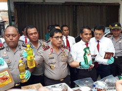 Kapolda Jatim Pamer Hasil Satgas Pangan Polrestabes Surabaya