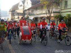 Dubes Denmark dan Ganjar Nggowes Bareng Keliling Kota Semarang