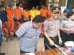 Dalam Sepekan, Polrestabes Bandung Tangkap 58 Penjahat Jalanan