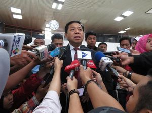 Novanto Dijadwalkan Pimpin Rapat Paripurna DPR Hari Ini