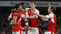Dengan tambahan tiga angka ini, Arsenal tetap menempati posisi lima klasemen dengan koleksi 72 poin hasil dari 37 kali bermain. Sementara itu, Sunderland ada di peringkat 20 dengan koleksi 24 angka. Reuters/Stefan Wermuth.