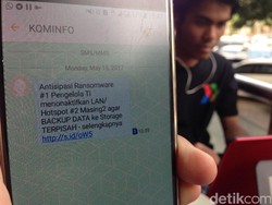 Terima SMS Soal WannaCry? Itu Bukan Hoax