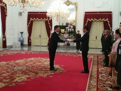 Jokowi Terima Surat Tugas Duta Besar Negara Sahabat
