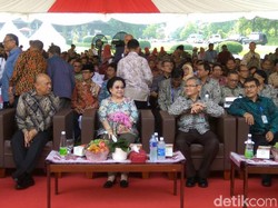 Megawati Hadiri Peringatan 200 Tahun Kebun Raya Bogor