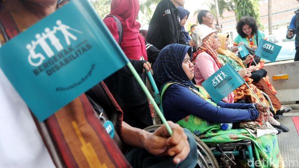 Aksi Damai Penyandang Disabilitas