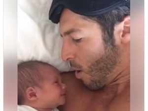 Viral, Cara Ayah Tenangkan Bayinya dengan Teknik Om Viral, Cara Ayah Tenangkan Bayinya dengan Teknik Om