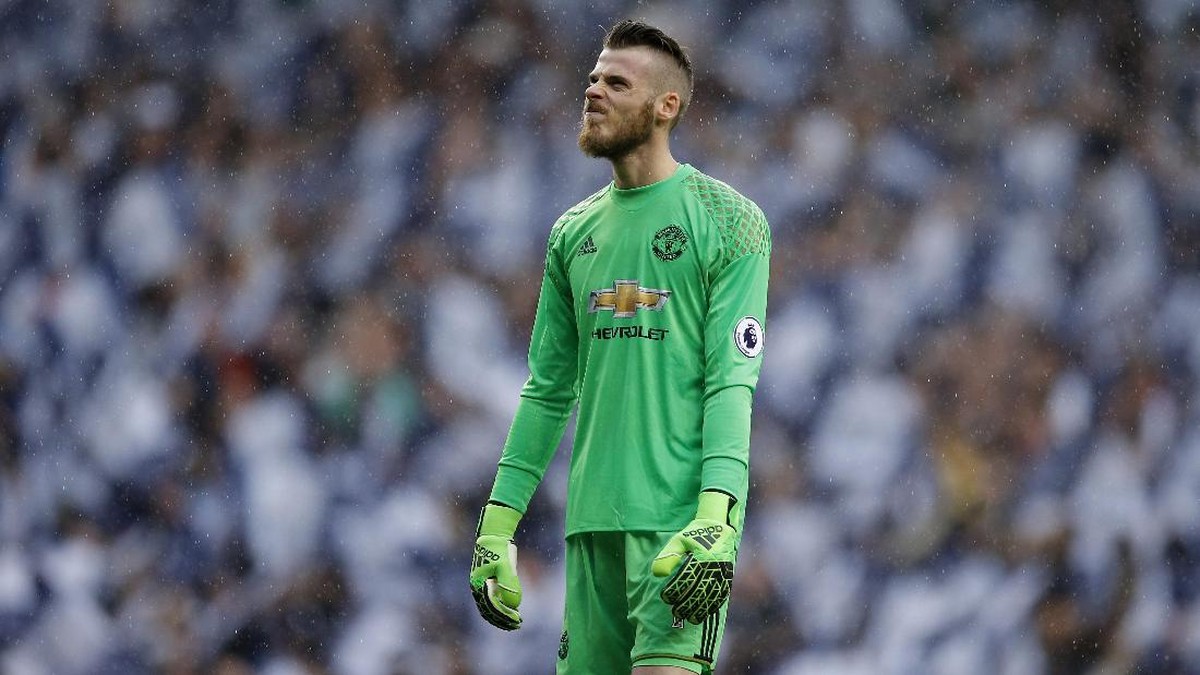 David De Gea pada laga Manchester United melawan Tottenham Hotspur. (Foto: Action Images via Reuters / Andrew Couldridge)