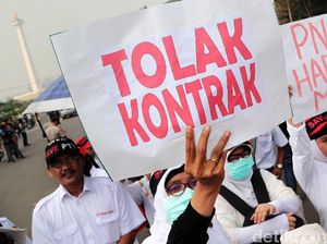 Dosen Kampus Negeri Baru Demo di Istana Hari Ini, Minta Diangkat Jadi PNS