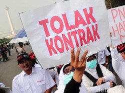 Dosen Kampus Negeri Baru Demo di Istana Hari Ini, Minta Diangkat Jadi PNS