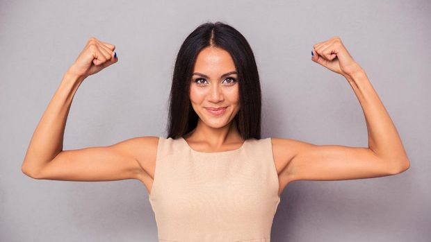 Ilustrasi perempuan sehat