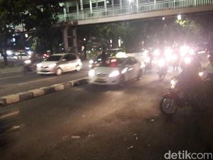 Massa Aksi Bubar, Lalin Depan PT DKI Lancar