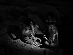 Diorama Manusia Purba