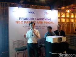 NEC Boyong Proyektor Ultra HD Sekelas Bioskop