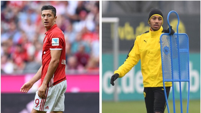 Lewandowski vs Aubameyang untuk Torjägerkanone