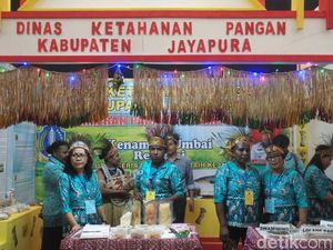 Ikut Invesda Expo, Pemkab Jayapura, Sajikan Makanan Khas Papua Gratis