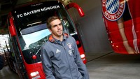Bek kanan – Philipp Lahm. Hermann Gerland, mantan asisten pelatih Bayern, pernah mengungkap betapa Sir Alex ngebet sekali memboyong Lahm di awal kariernya. (Foto: Getty Images/Christof Koepsel)