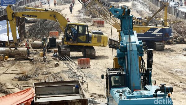 Pembangunan Underpass Mampang Terus Dikebut