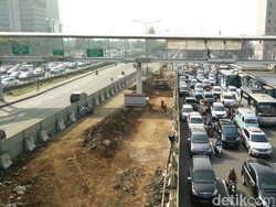 Pembangunan LRT Jabodebek Sudah Sampai MT Haryono