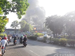 Ada Kebakaran, Stasiun Klender Tak Beroperasi Sementara
