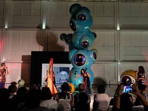 Ribuan Pengunjung Nikmati Meriahnya Pembukaan Art Jog 10