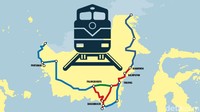 China-Rusia Incar Proyek Kereta Kalimantan, Jalurnya Bisa ke IKN