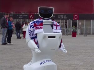 Ini Alantim, Robot Pelindung Fans Inggris di Piala Dunia 2018