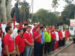 Lepas Gerak Jalan Lintas Agama, Djarot: Mari Jaga Persatuan RI