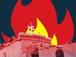 KM Mutiara Masih Berasap Jadi Kendala KNKT Lakukan Investigasi