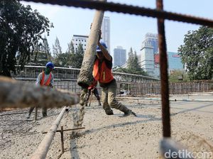 Simpang Susun Semanggi Masuki Tahap Akhir