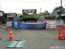 Ada Perbaikan Jembatan, Jalan Raya Bojonegara Ditutup 21 Hari