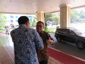 Tim Sinkronisasi Anies-Sandi Bertemu Sekda DKI di Balai Kota