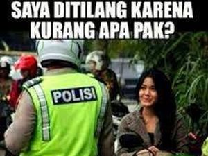 Meme Lucu Ditilang Polisi (2) Meme Lucu Ditilang Polisi (2)