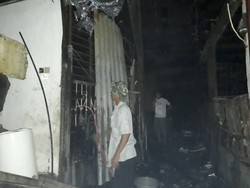 Begini Penampakan Pabrik Tahu di Mampang Yang Habis Terbakar