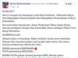 Miss Kalbar Bicara Indahnya Merah-Putih dan Kutuk Provokasi
