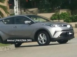 Toyota C-HR Mengaspal di Jalanan Malaysia