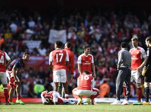 Arsenal Gagal Finis Empat Besar untuk Pertama Kalinya di Era Wenger