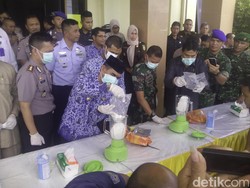 Polres Lhokseumawe Musnahkan 3,2 Kg Sabu dan 37 Kg Ganja