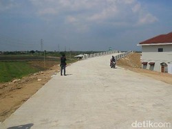 Rumah Juragan Warteg di Tol Pejagan-Pemalang Belum Dibongkar
