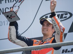Naik Podium di Balapan yang Berat, Pedrosa Super Senang