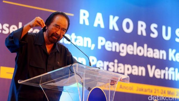 Surya Paloh Buka Rakorsus Partai NasDem