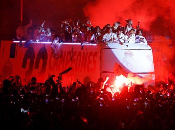 Pesta Juara Real Madrid