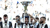 Bagi Juventus, ini adalah scudetto ke-33. Giorgio Perottino/Reuters.
