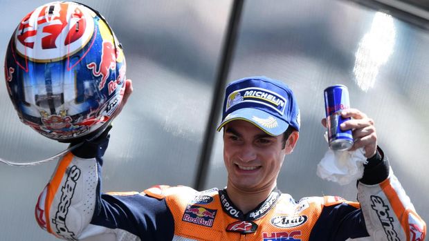 Dani Pedrosa belum pernah naik podium di MotoGP 2018.