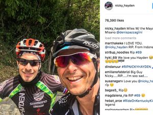 Senyum Terakhir Nicky Hayden di Instagram Banjir Ucapan Duka
