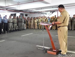 Antisipasi Gepeng Jelang Ramadan, Dinsos DKI Gelar Apel