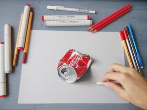 Lukisan 3D Seniman Palestina di Tengah Keterbatasan Lukisan 3D Seniman Palestina di Tengah Keterbatasan